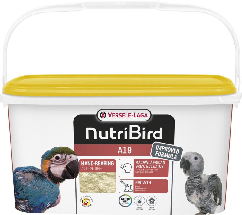 Versele-Laga NutriBird A19 молоко для птенцов крупных попугаев 3 кг (221723)